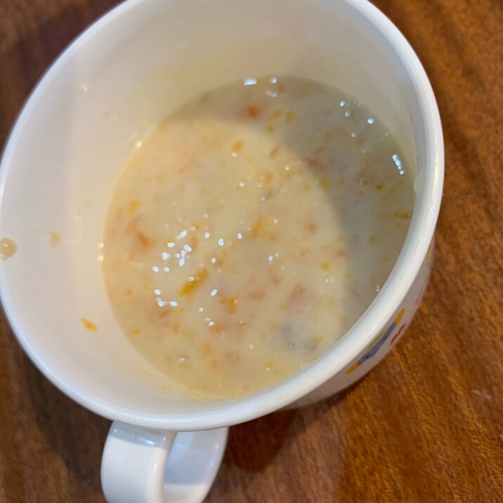 離乳食中期 鮭のミルクスープ レシピ 作り方 By ゆひ7 楽天レシピ 離乳食中期 鮭のミルクスープ レシピ 作り方 By ゆひ7 楽天レシピ
